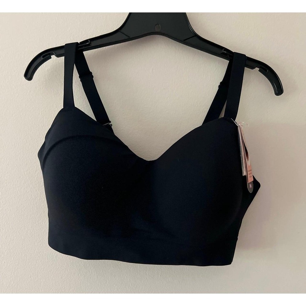 Shapermint Essentials Empower Contour Wireless Bra Black XXL NWT